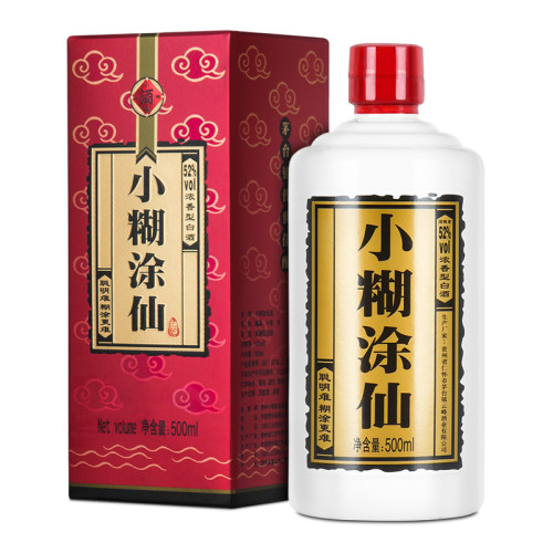 【酒厂直供】贵州小糊涂仙 普仙 52度500ml浓香型 纯粮食白酒送礼 - 图2