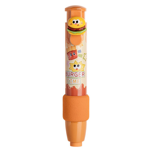 press up rubber capybara eraser pen panda卡通按压橡皮擦笔型 - 图3