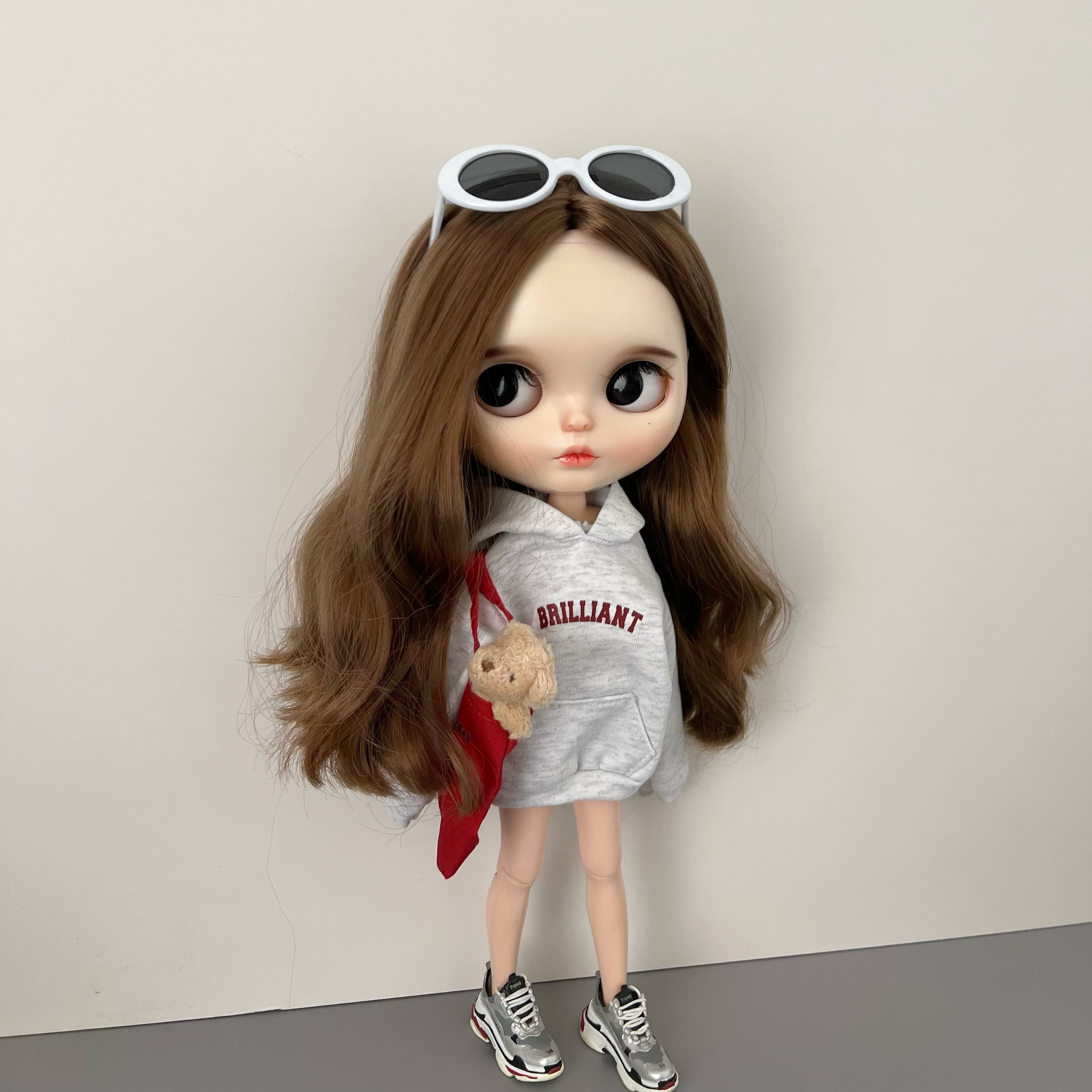 blythe小布娃娃衣服 ob24 27 azone素体 pp fr换装娃衣 连帽卫衣,淘宝优惠券,粉丝福利购,淘宝优惠卷