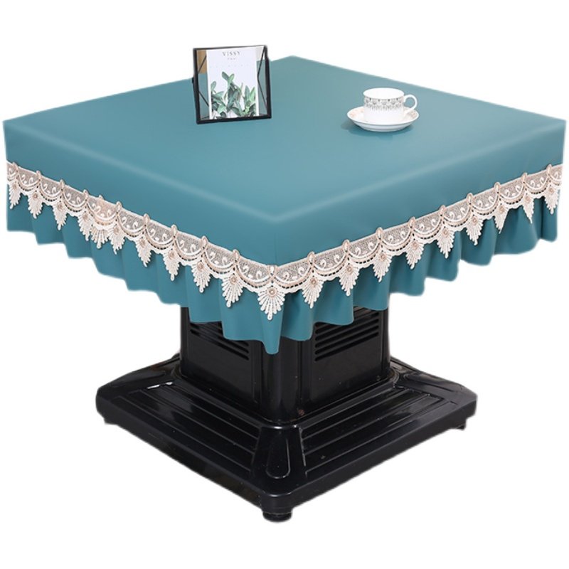 桌布皮罩烤火桌子罩电炉罩免洗防水防油防烫正方形麻将餐桌布皮套,淘宝优惠券,粉丝福利购,淘宝优惠卷