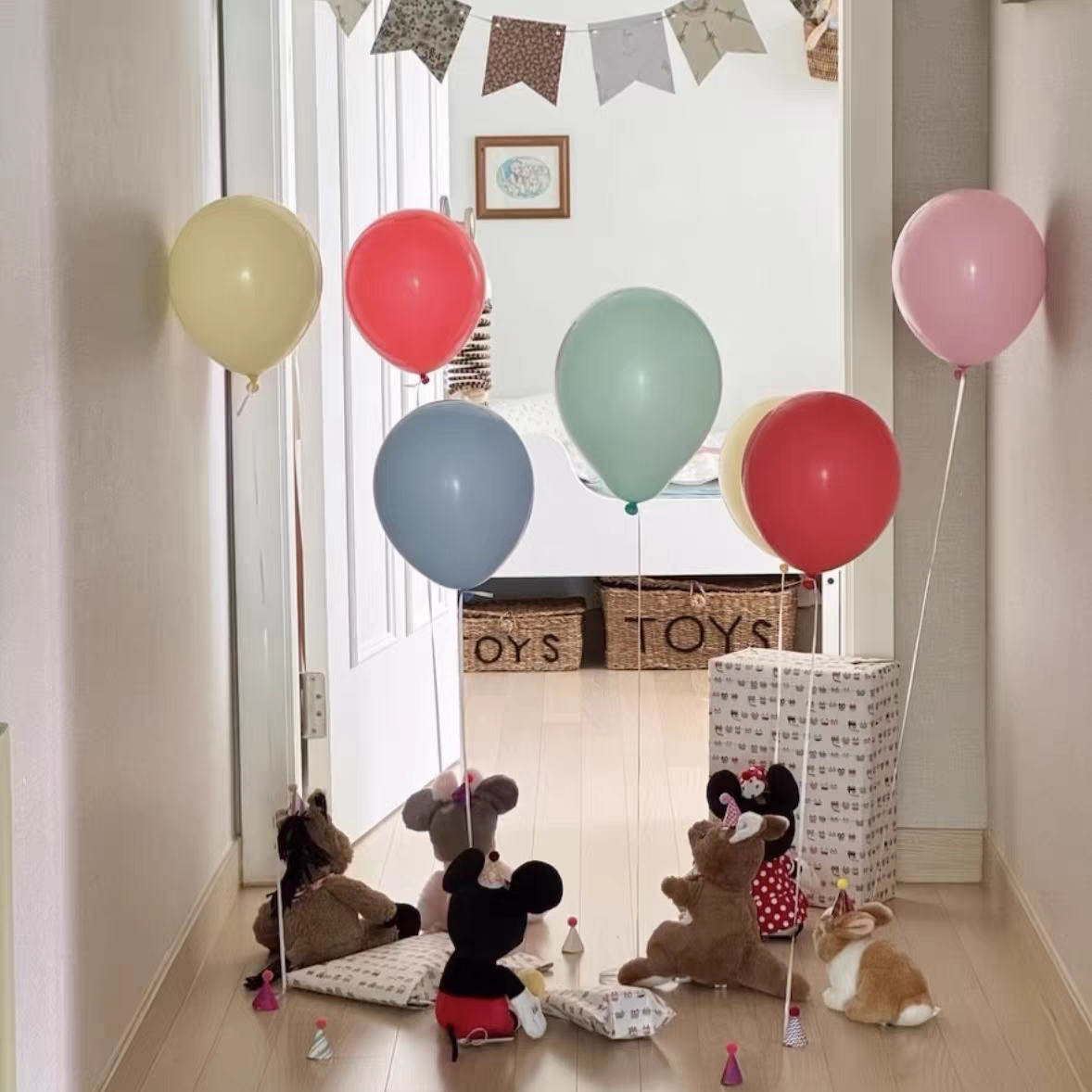 环保彩色天然乳胶气球氦气飘空小球儿童生日装扮布置套餐惊喜礼物,淘宝优惠券,粉丝福利购,淘宝优惠卷