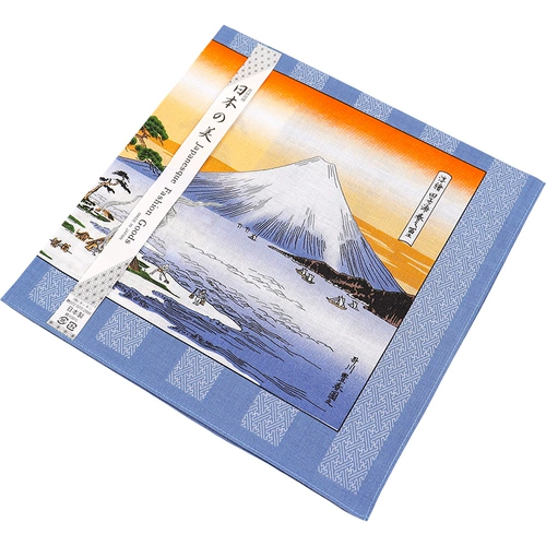 Японский импортный хлопковый носовой платок, тонкий шарф подходит для мужчин и женщин