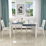 Современный прямоугольный стульчик для кормления для еды из натурального дерева для стола