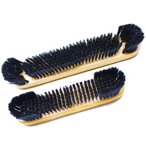 星牌台球桌用品配件大小号球刷实木台球刷子12英寸毛刷清洁台呢刷