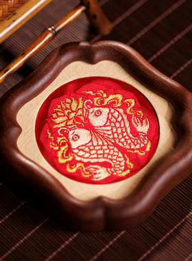 吉庆有余摆件桌面装饰品国风