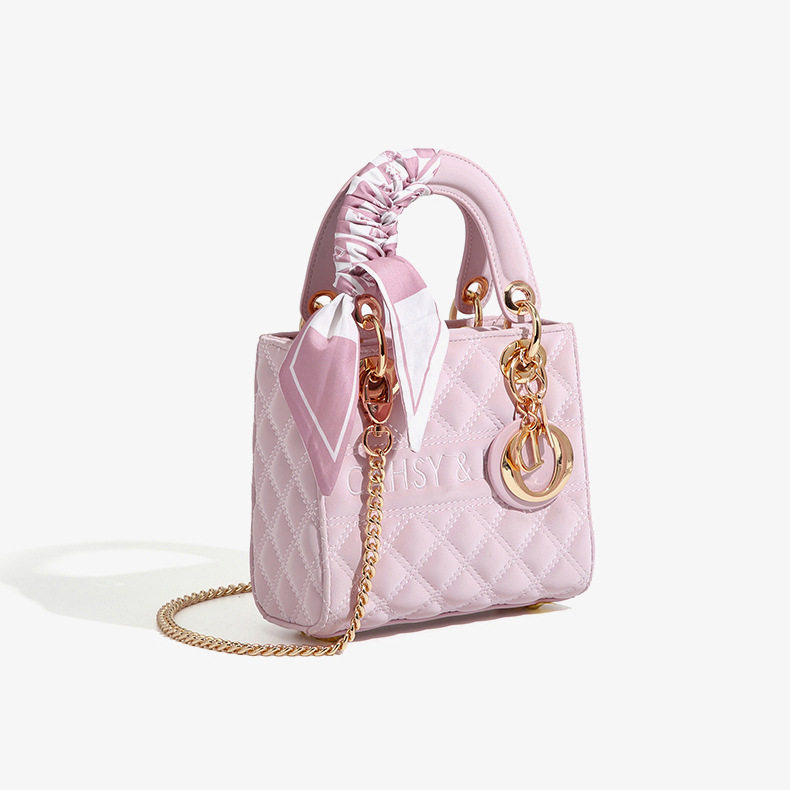 2025春上新戴妃包手提包潮流女包斜挎包链条小方包,淘宝优惠券,粉丝福利购,淘宝优惠卷