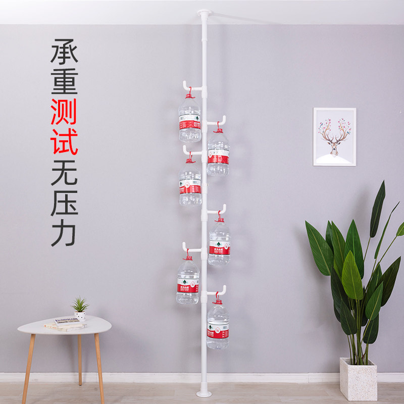 顶天立地挂衣架落地卧室转角衣帽架不占空间加粗晾衣架收纳伸缩杆,淘宝优惠券,粉丝福利购,淘宝优惠卷