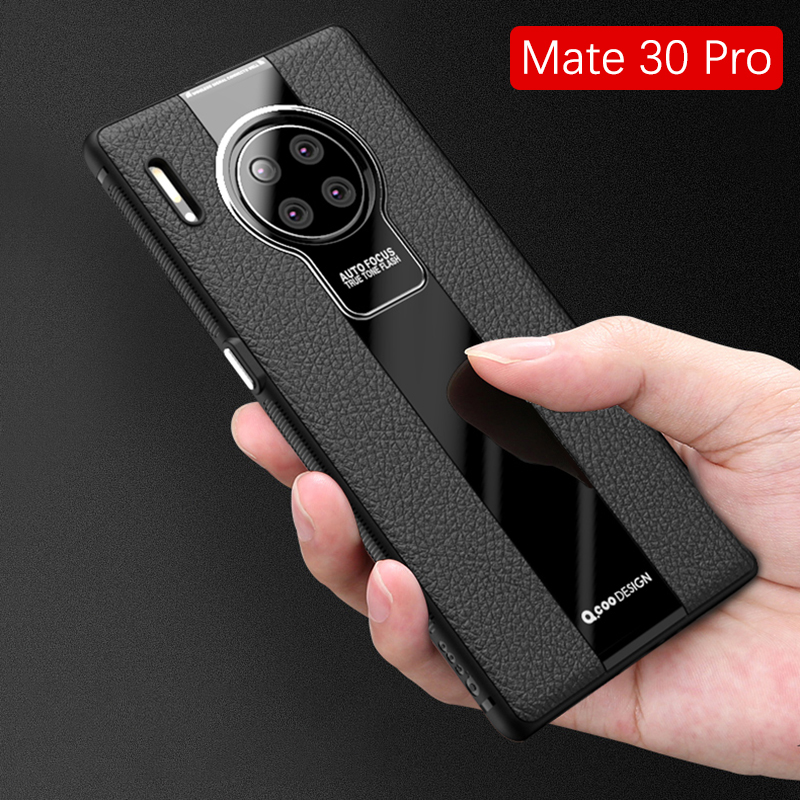 酷形适用于华为mate30手机壳mate30pro保护套5G版mate30Epro硅胶防摔软mate20高档皮网红全包个性mate20x支架 - 图0