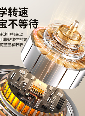 新款【全自动静音】摇奶器
