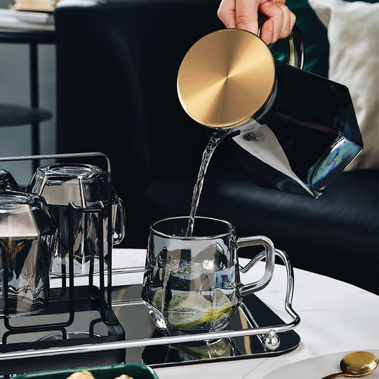 Household high-end glass cup for living room