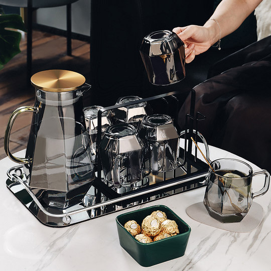 Household high-end glass cup for living room