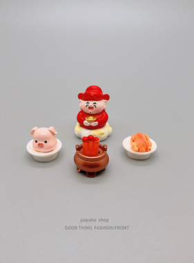 请个菩萨照着你情绪稳定小摆件