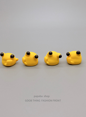 Q版皮卡丘小摆件工位稳定神器