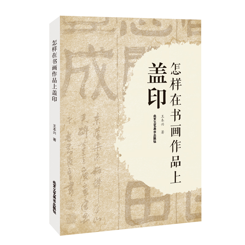 正版包邮 怎样在书画作品上盖印 王本兴 印章分类材质选用 书画标准地使用印章 如何选印盖印注意事项 书法篆刻艺术类书籍 - 图0