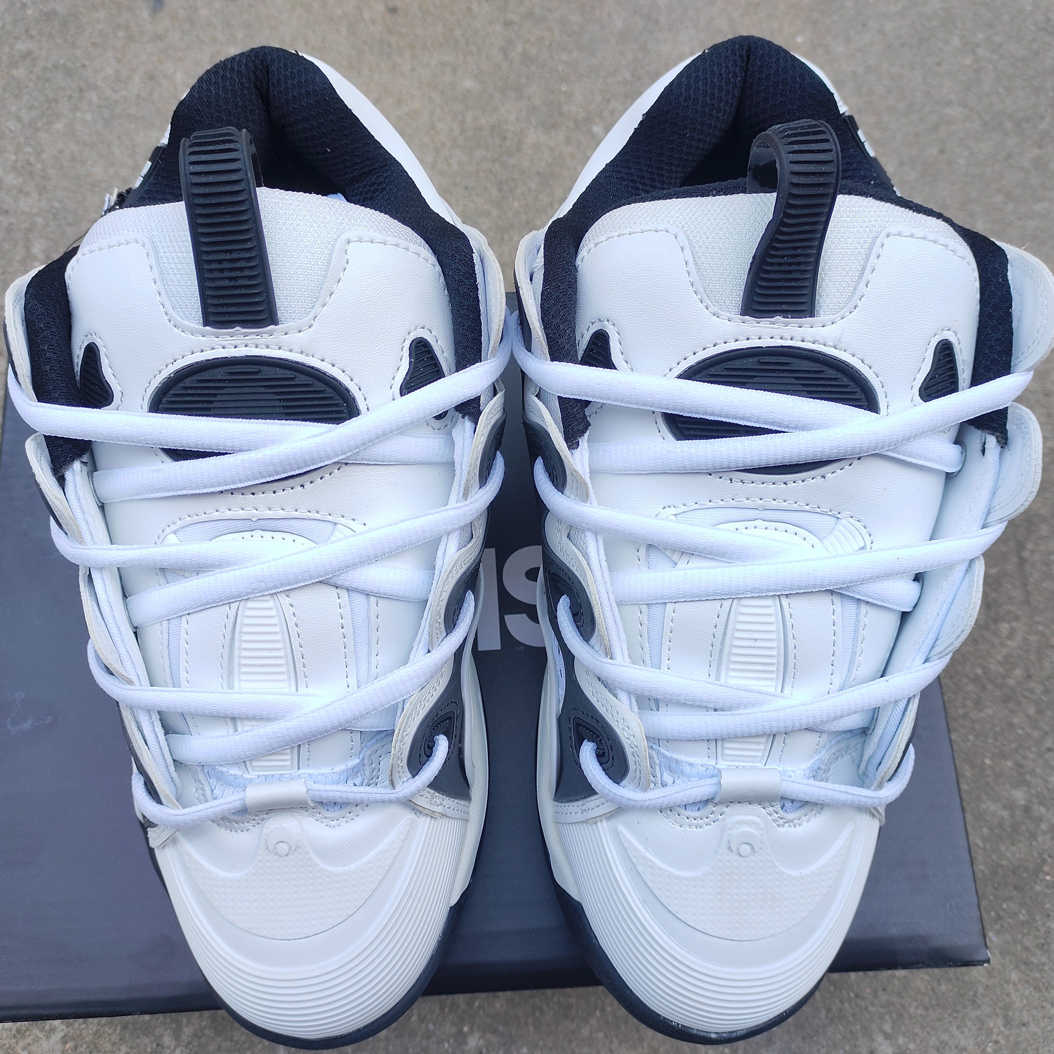 熊猫色OsirisD3面包鞋全气垫街舞3M反光耐磨低帮滑板鞋胖胖增高鞋,淘宝优惠券,粉丝福利购,淘宝优惠卷