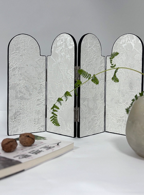 现代简约屏风隔断可折叠移动