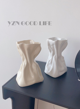 goodlife高级感陶瓷花瓶摆件