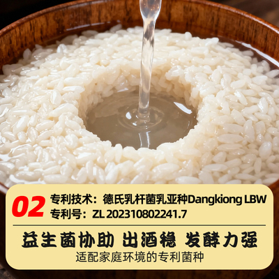 安琪百钻益生菌甜酒曲米酒曲醪糟曲子家用做糯米酒的酵母粉发酵曲