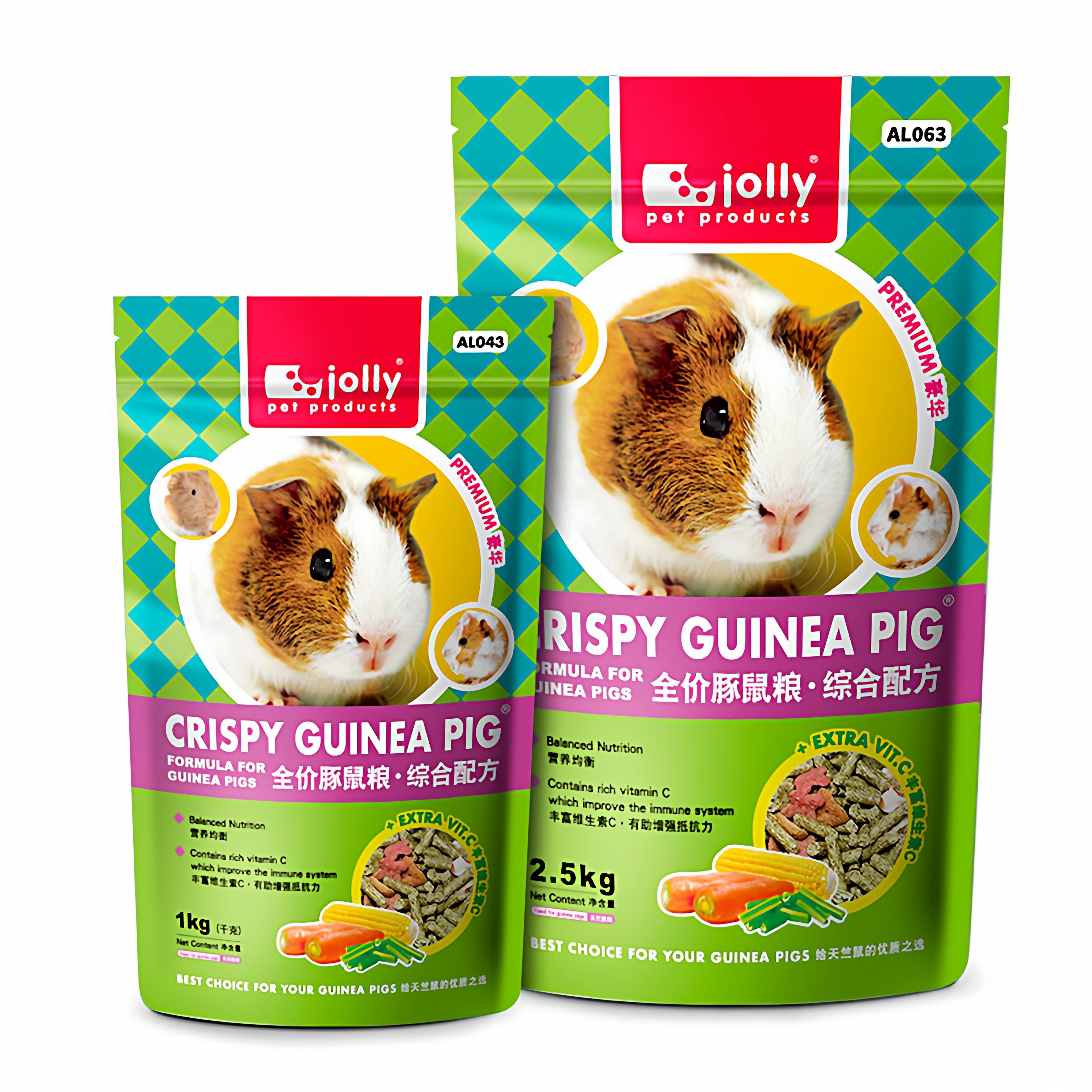 Jolly祖莉豚鼠粮2.5kg荷兰猪饲料天竺鼠主粮荷兰猪粮食5斤,淘宝优惠券,粉丝福利购,淘宝优惠卷