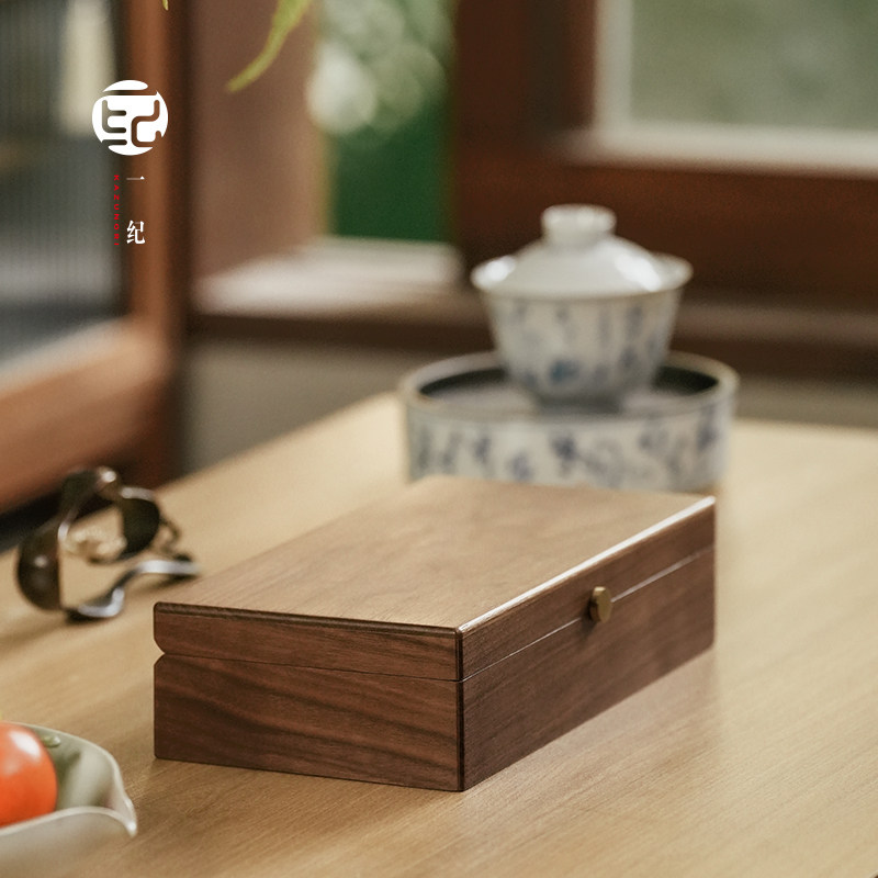 黑胡桃木书画专用印章收纳盒实木多格篆刻玉石料定制锦盒收藏箱,淘宝优惠券,粉丝福利购,淘宝优惠卷