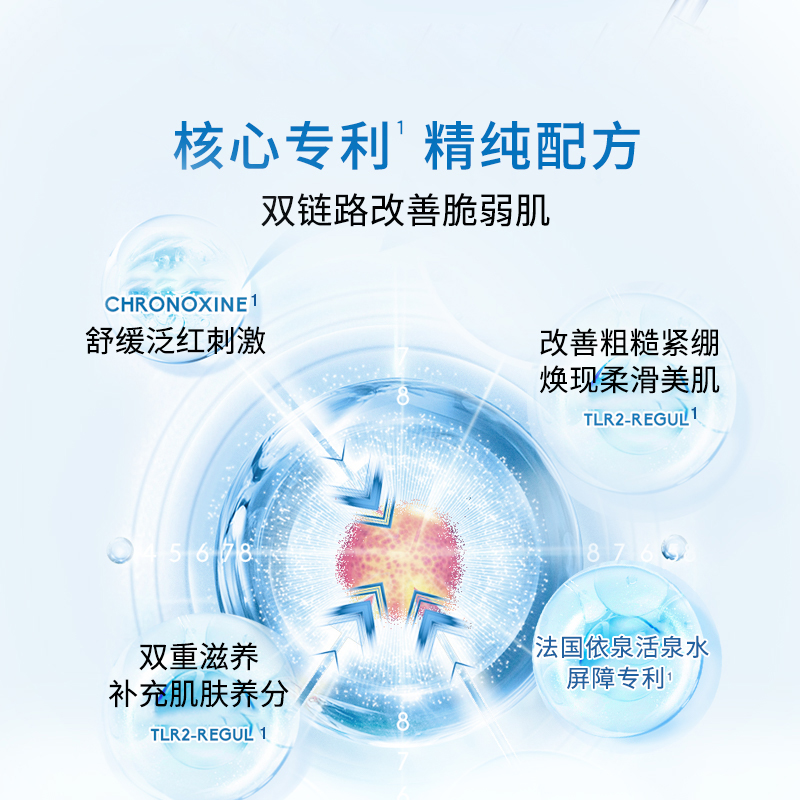 依泉舒慕适特润滋润面霜40ml秋冬干皮补水保湿舒缓滋润修护面霜乳