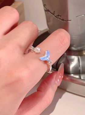 夏日清凉感鱼尾珍珠叠带开