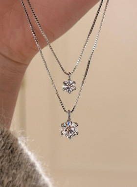 可以戴一辈子的莫桑钻项链