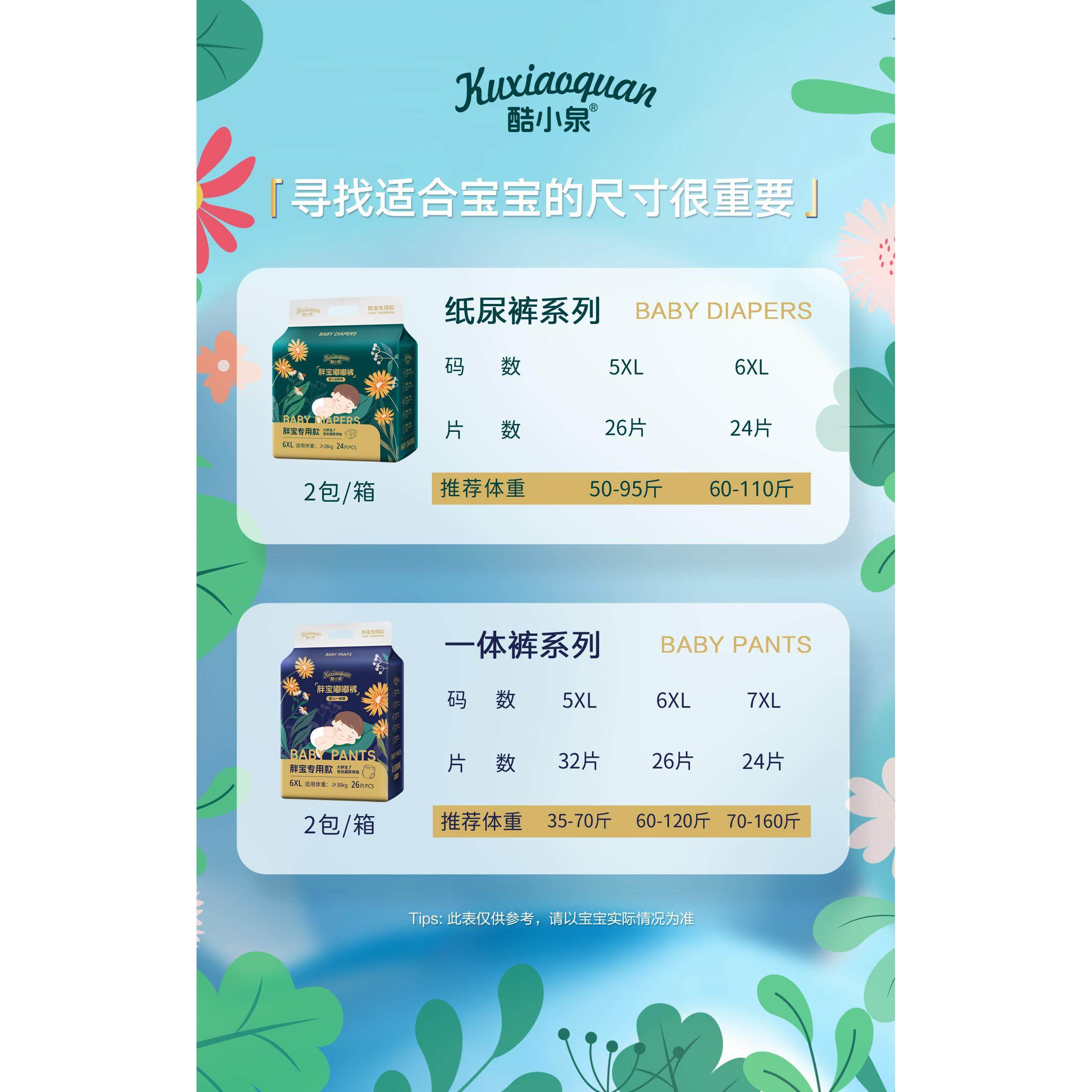 酷小泉纸尿裤5XL特大版码6XL尿不湿儿童大童大码拉拉裤夜用超薄,淘宝优惠券,粉丝福利购,淘宝优惠卷