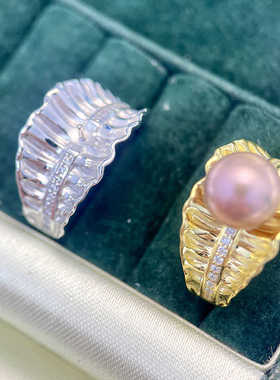 缎带精美新款DIY镶钻珍珠配件