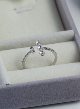 S925纯银精致极细新款珍珠配件