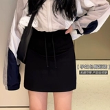 Летняя мини-юбка для беременных, осенняя юбка с поддержкой живота, с акцентом на бедрах, подходит для подростков, А-силуэт