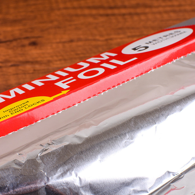 厨房烘焙专用锡纸锡箔纸铝箔烤肉纸烧烤加厚烤箱用盒装10米,淘宝优惠券,粉丝福利购,淘宝优惠卷