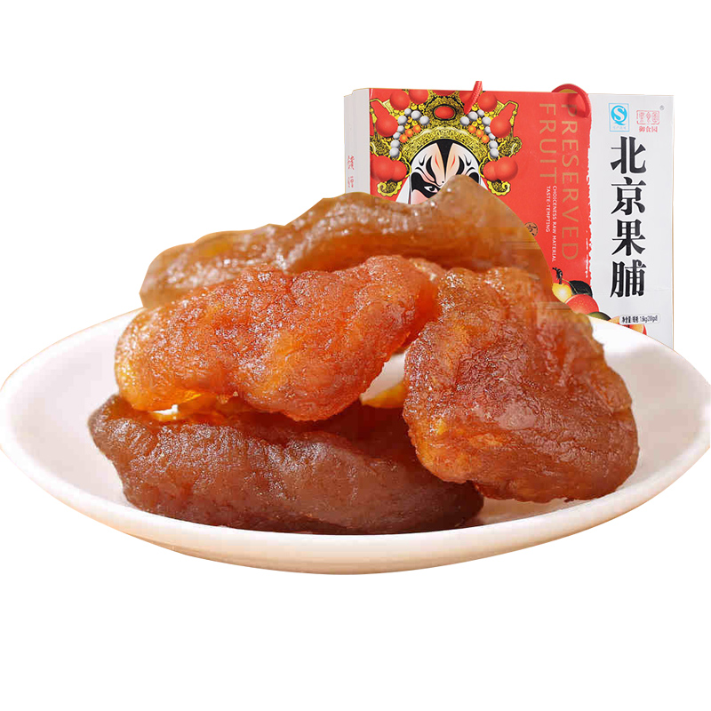 御食园北京特产蜜饯综合果脯礼袋1600g 梨干零食品小吃送礼大礼包 - 图3