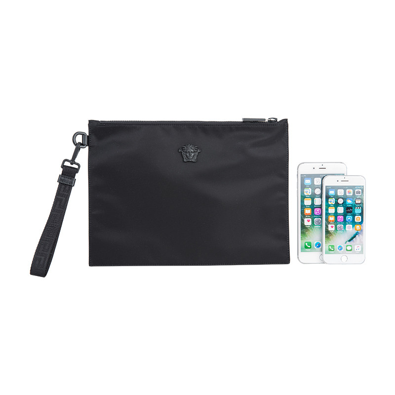 versace /范思哲男手拿包19手挽包 para海外男士包袋