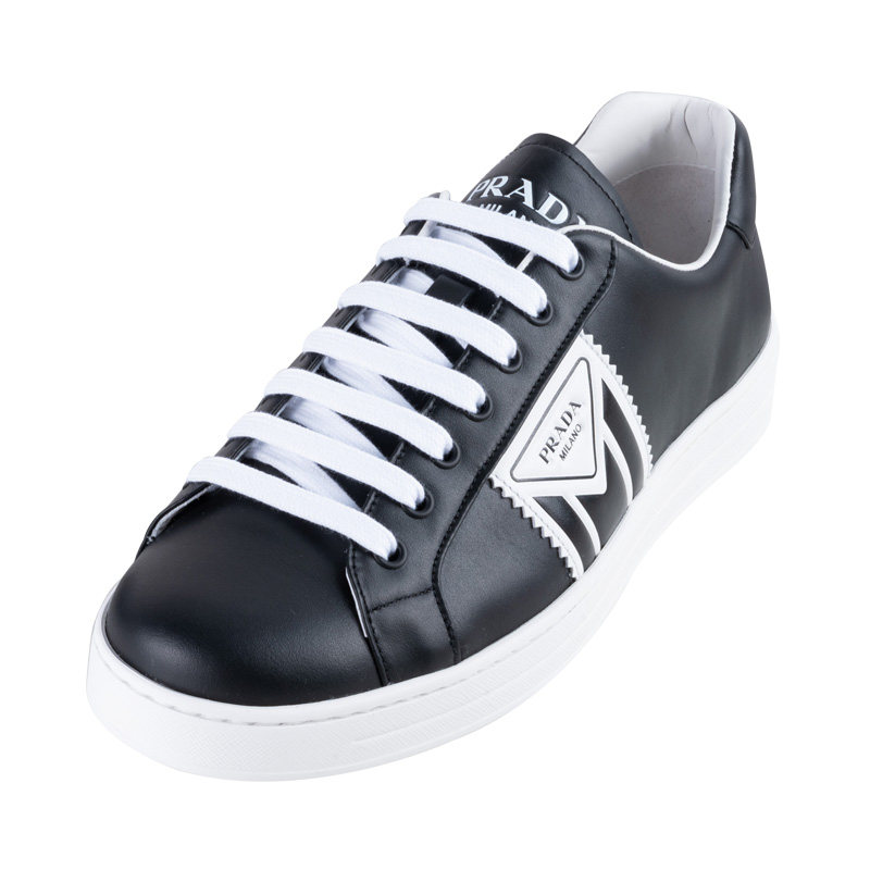 prada /普拉达休闲logo男士xy板鞋 para海外时尚休闲鞋