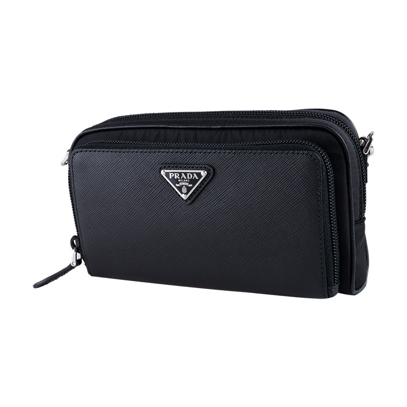 prada金属角标logo休闲20单肩挎包 para海外女士包袋