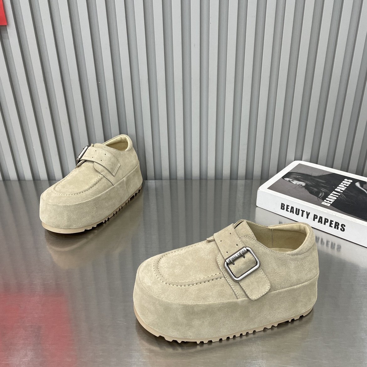 欧货磨砂皮厚底勃肯鞋女2026新款百搭休闲鞋时尚轻便舒适乐福鞋潮,淘宝优惠券,粉丝福利购,淘宝优惠卷