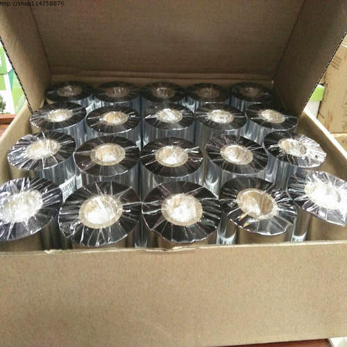 优质蜡基碳带70 80 90 100 110mm*300m热转印条码打印机专用碳带 - 图2