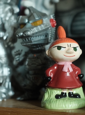 亚美存钱罐公仔姆明装饰品礼物