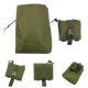 Molle tactical outdoor foldable recycling bag outdoor sports accessories hanging bag multi-functional tool storage waist bag