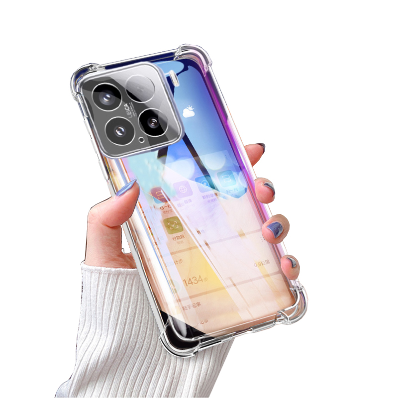 适用小米15手机壳xiaomi15pro保护透明套镜头全包防摔15p定制版m软壳男女mi硅胶气囊十五por新款创意四角加厚