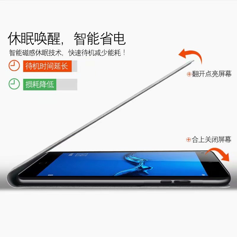 适用三星GalaXy翻盖TAB A8保护套SM一X200平板X205C电脑N皮套10.5寸SMX保护外壳taba8支架galaxya男女生时尚D - 图2
