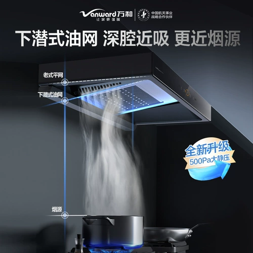 [Правительственная субсидия] Wanhe Range Hood Home Koodn