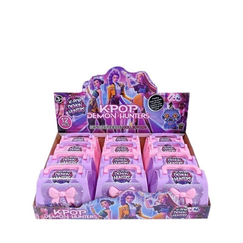 新款KPOP猎魔女团手提包钥匙扣盲盒儿童挂件周边动漫挂件潮玩玩具,淘宝优惠券,粉丝福利购,淘宝优惠卷