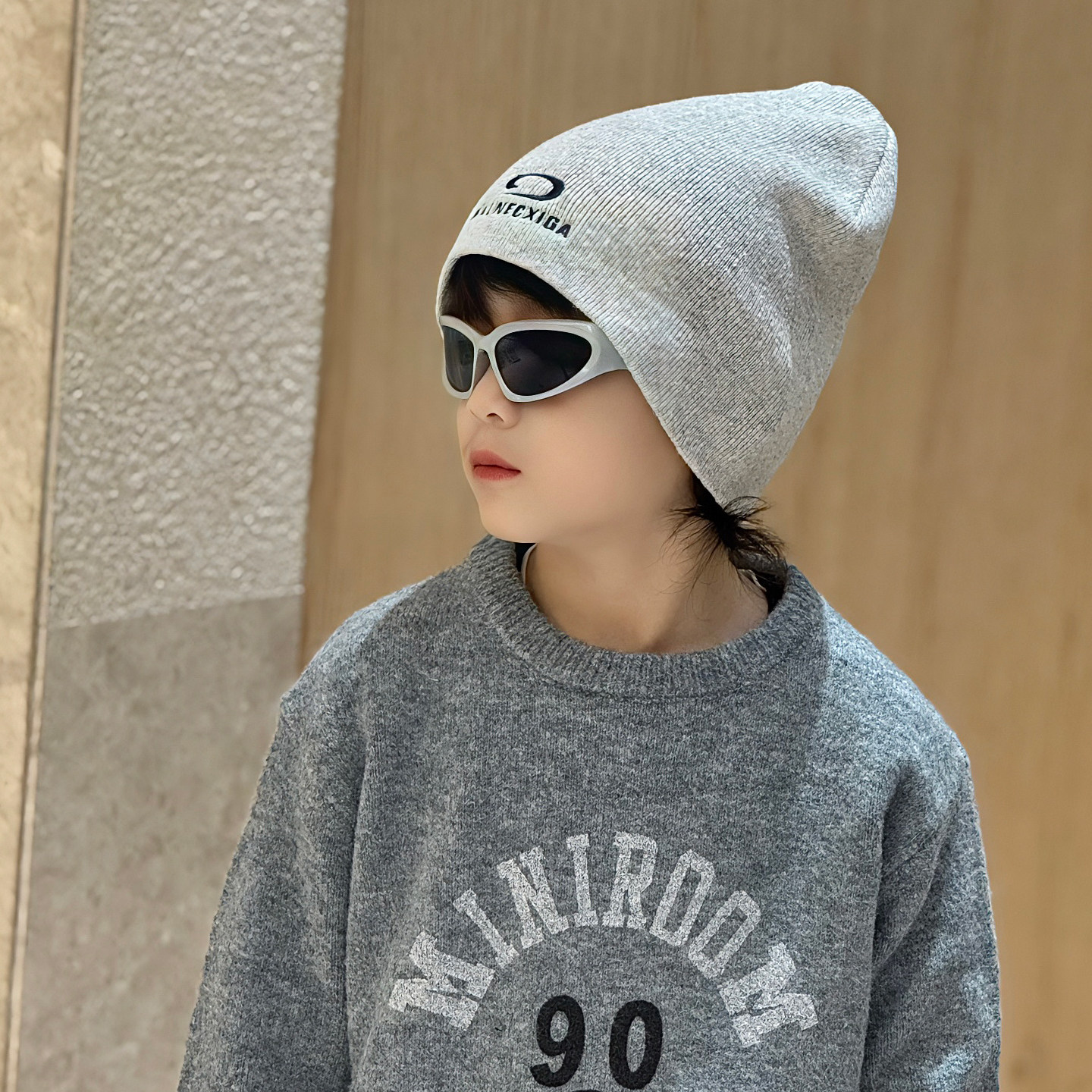 儿童冷帽子秋冬季大男孩毛线针织小痞帅气炸街薄款潮流韩版好看的,淘宝优惠券,粉丝福利购,淘宝优惠卷