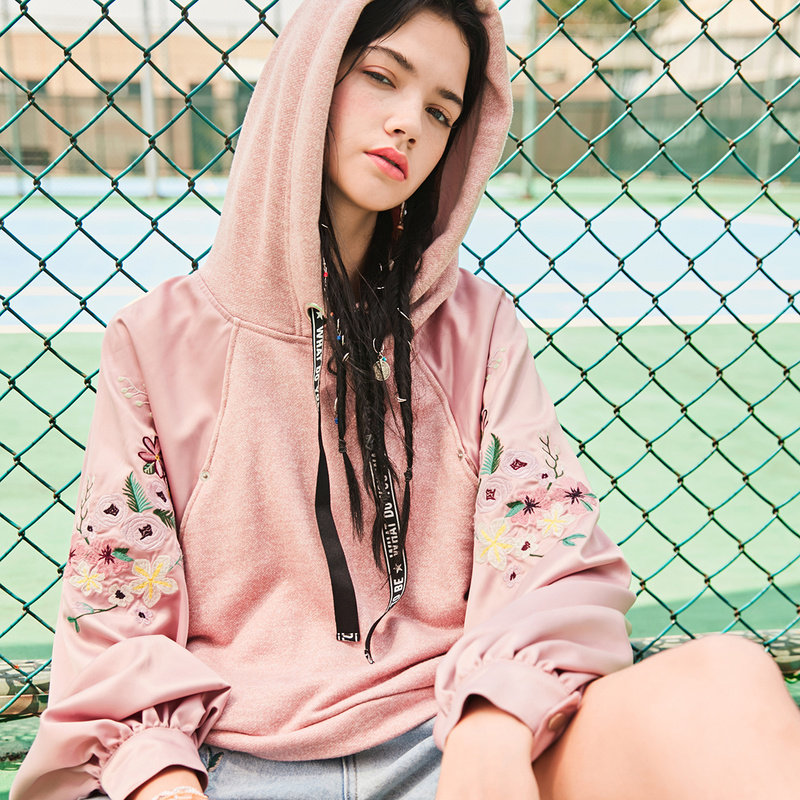  裂帛立天卫衣/绒衫