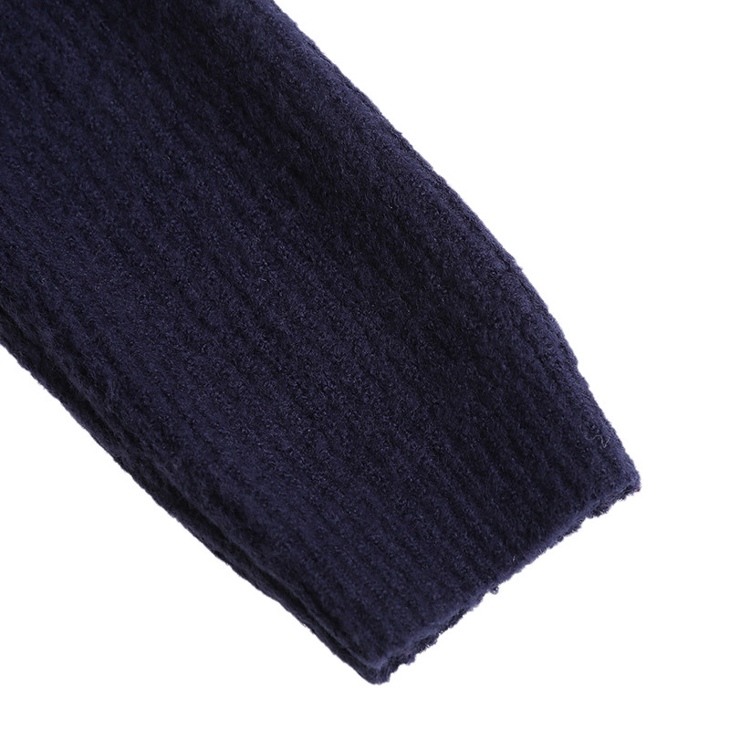 裂帛v领长袖套头2018冬季新款毛衣 裂帛立天毛衣