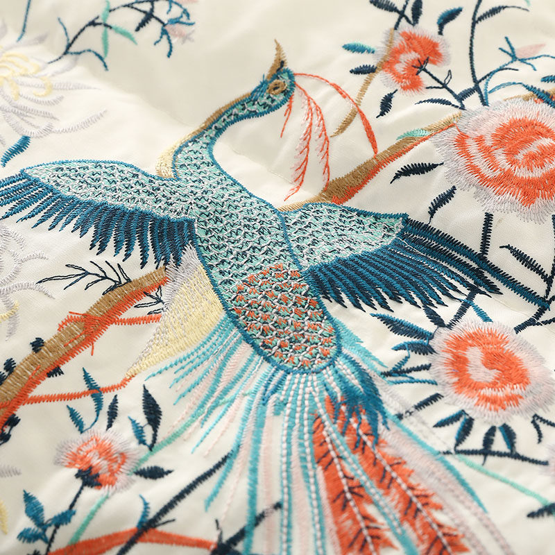 裂帛短慵懒风2020年新款刺绣白鸭绒 裂帛立天羽绒服