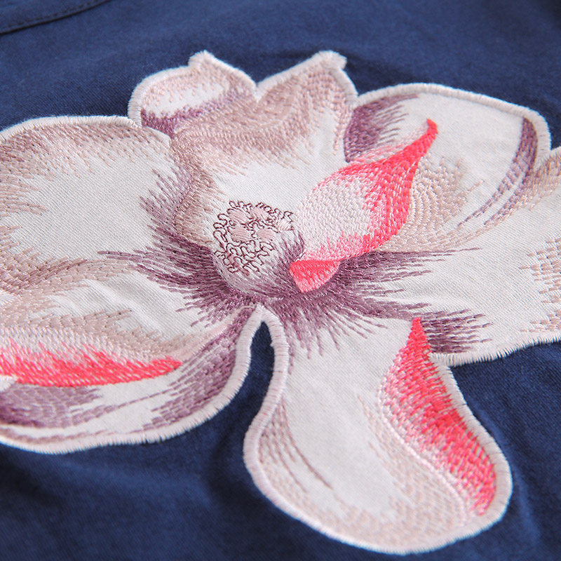 裂帛圆领修身短袖女2020新款t恤 裂帛立天T恤