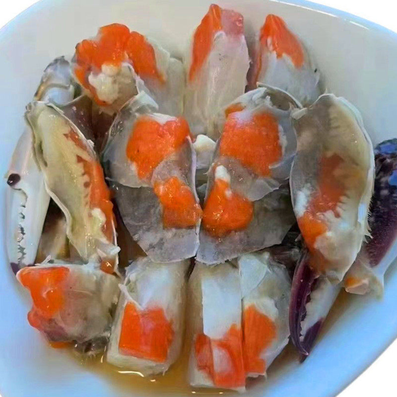 宁波特产海鲜水产正宗舟山红膏呛蟹咸蟹梭子蟹螃蟹整只350g,淘宝优惠券,粉丝福利购,淘宝优惠卷